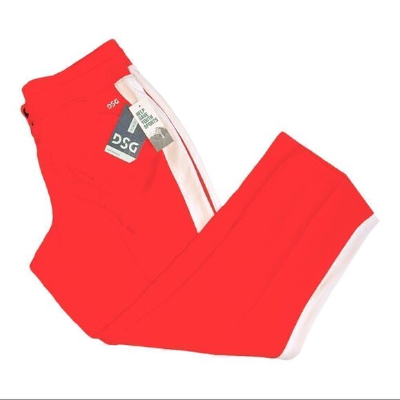 DSG Womens Performance Training Pants in Red Cherry Ice - Picture 5 of 5